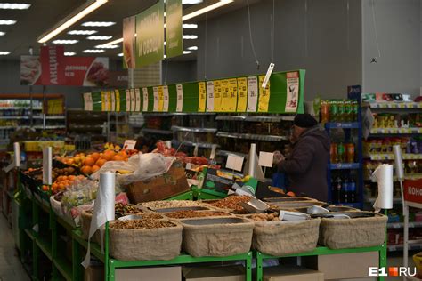 Известные сети продуктовых магазинов в Екатеринбурге