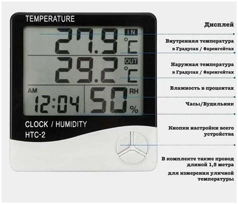 Измерение температуры и влажности