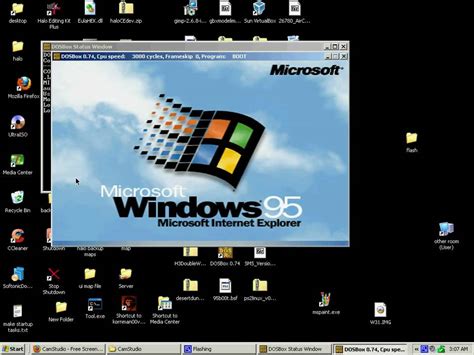 Использование Win95 в Dosbox