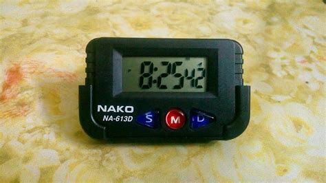 Настройка часов nako na 613d в 24-часовом формате