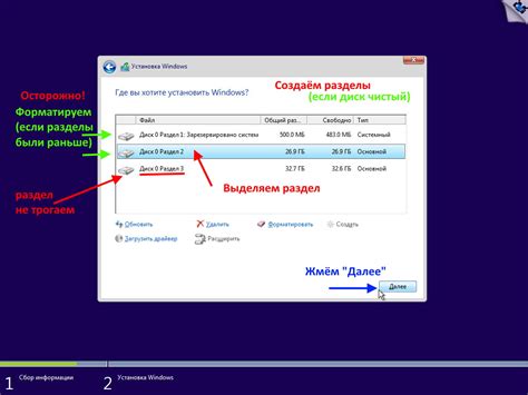 Подготовка к установке Windows 10