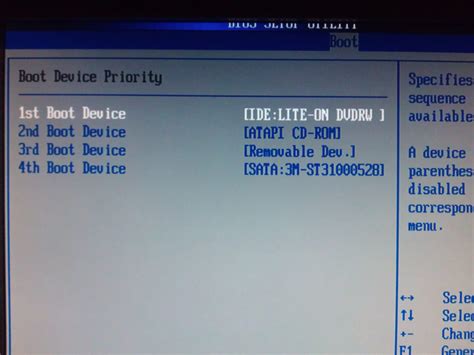 Установка Windows с флешки через BIOS на Lenovo V580c