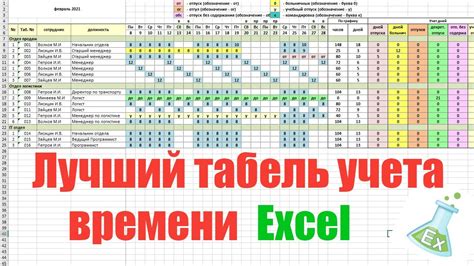 Автоматический расчет рабочего времени и дней