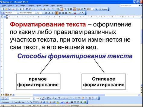 Активация режима ограниченных возможностей в текстовом редакторе