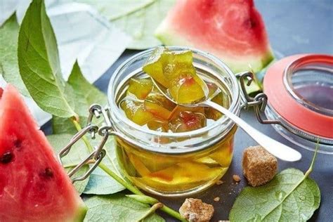 Арбузные корки в сахарном сиропе