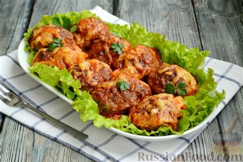 Ароматные говяжьи котлеты с сыром