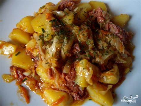 Бигус с тушенкой: необычное сочетание вкусов в простом рецепте