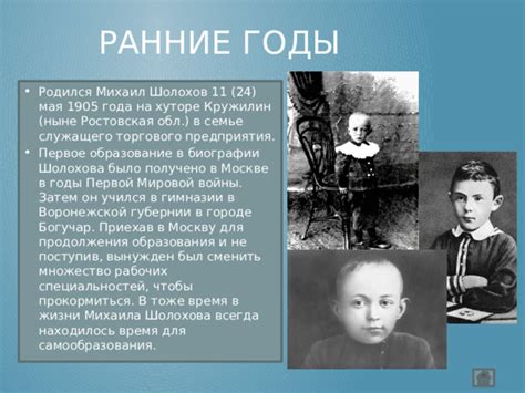 Биография Голубевой: ранние годы и образование