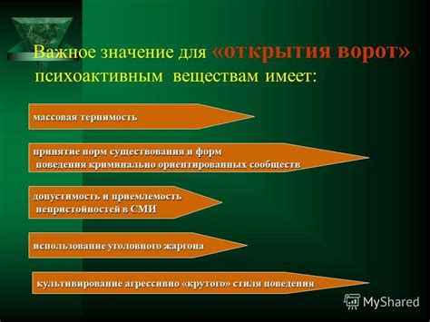 Важное значение установления ясных норм поведения
