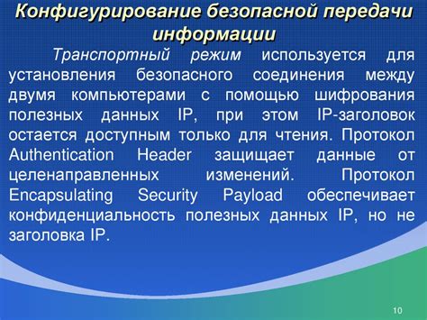 Важность безопасной передачи информации