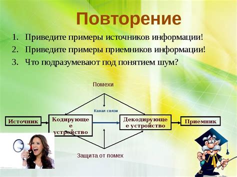 Важность приемников информации: примеры с их неполадками или дефицитом