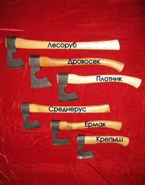 Виды и функции топора в современном мире