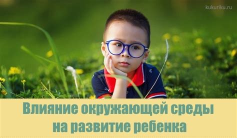 Влияние окружающей среды на формирование личности
