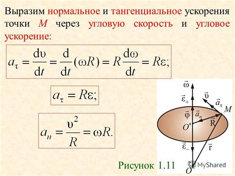 Влияние факторов на угловую скорость