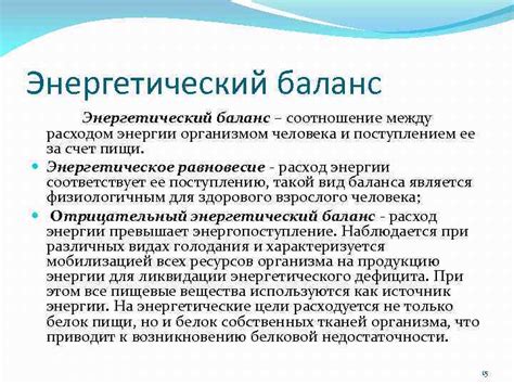 Влияние экстремального сна на энергетический баланс организма