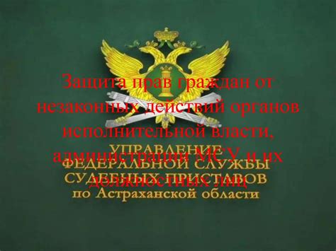 Возможность обжалования решений органов власти: защита прав граждан