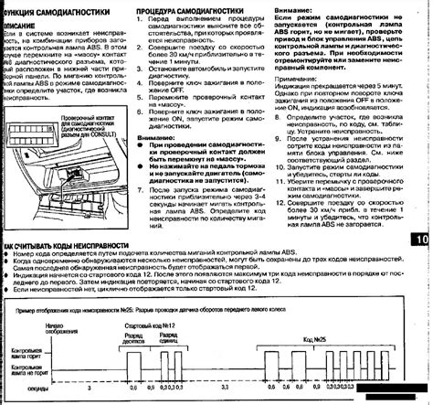 Возможные причины проблем с системой ABS и методы их устранения