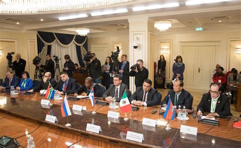 Встреча президента России с международными друзьями