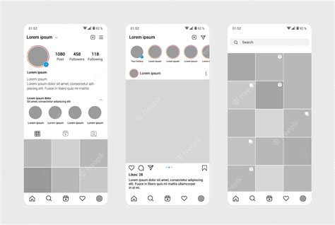 Выбор мобильного приложения Instagram