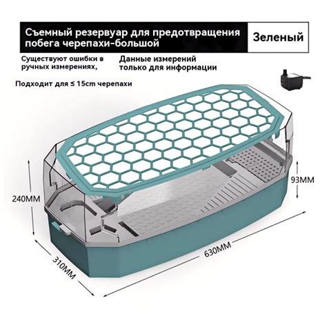 Выбор подходящей емкости для кормления черепашек