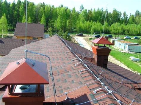 Выбор подходящей позиции для размещения громоотвода