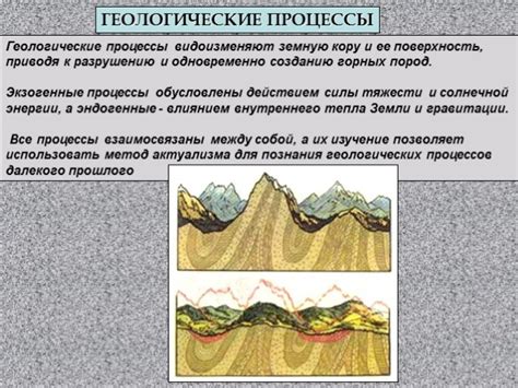 Геологические процессы, определяющие стабильные регионы земной оболочки