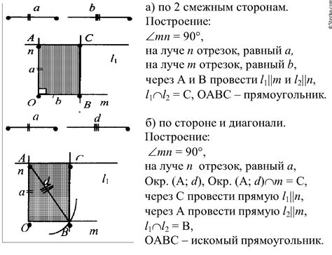 Геометрический подход с использованием прямоугольника