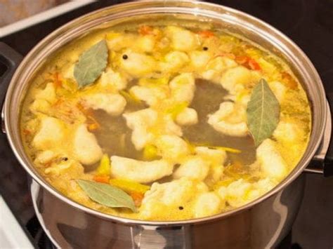 Главные ингредиенты для прекрасных клецок с яйцом