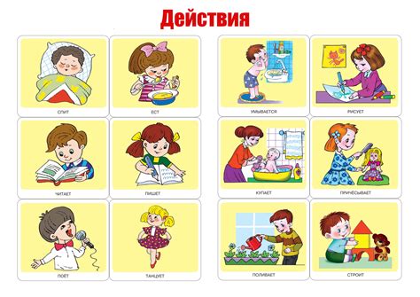 Глаголы для действий: примеры и советы