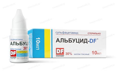 Глазные капли альбуцид: суть и назначение