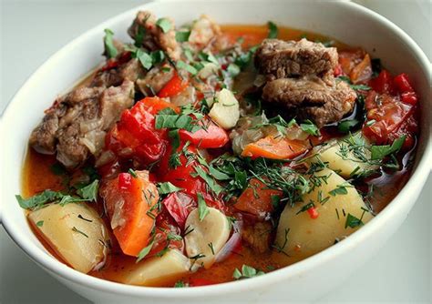 Говядина с овощами - полезное и сытное блюдо