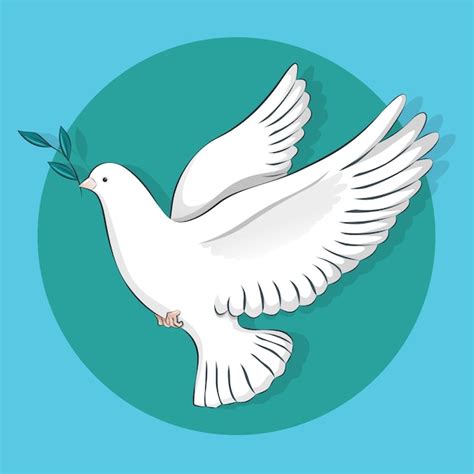 Голубь как символ мира и свободы