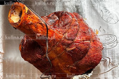 Голяшка свиной на гриле: техника и советы для идеального результата