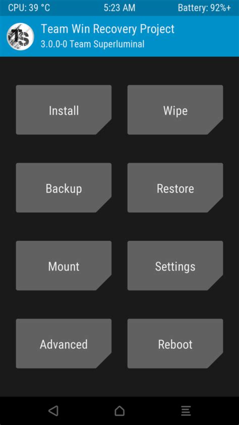 Дополнительные советы по использованию TWRP Recovery: оптимизация и расширение функционала