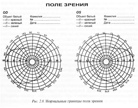 Другие факторы, влияющие на возникновение нечетких областей в поле зрения