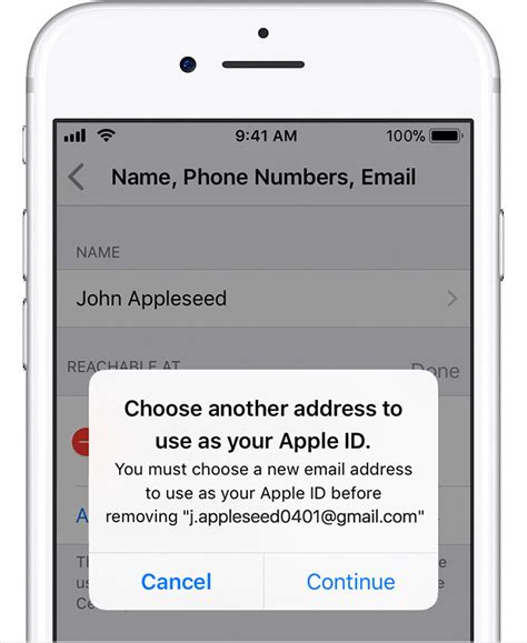 Зависимость между Apple ID и почтой в iCloud