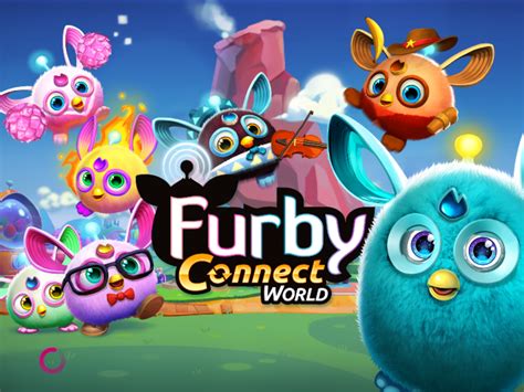 Запустите приложение Furby Connect World и выберите язык