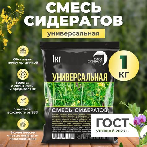 Зеленое удобрение: восстановление почвы после воздействия щавеля
