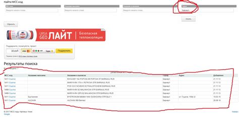 Значимость знания местоположения торговой точки по уникальному коду МСС