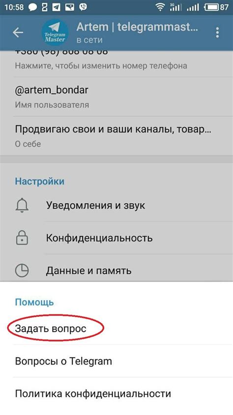 Значимость знания IP адреса пользователей в мессенджере Телеграм