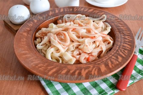 Ингредиенты для приготовления вкусной и быстрой лапши