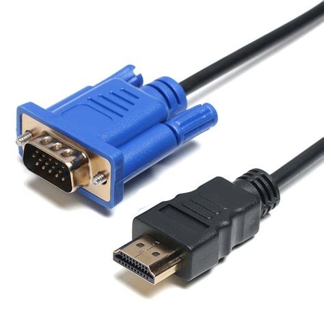 Использование адаптера HDMI-VGA