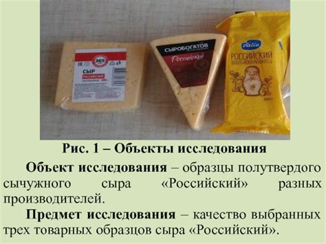 Использование дополнительных признаков подлинности сычужного сыра