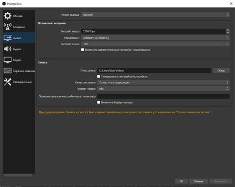 Использование дополнительных расширений и плагинов в OBS Studio