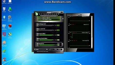 Использование программы MSI Afterburner