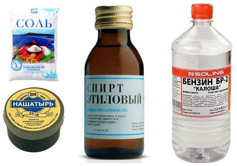Использование уксуса для устранения следов от масляных разводов