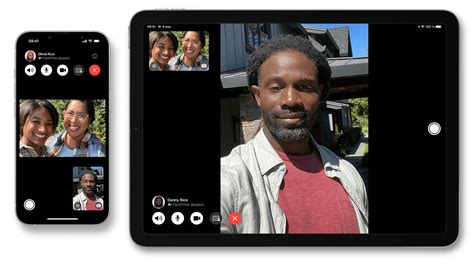 Использование FaceTime для общения и передачи сообщений на айпаде