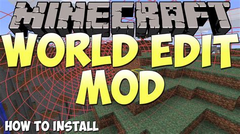 Использование WorldEdit 1.12.2 для создания впечатляющих горных формаций