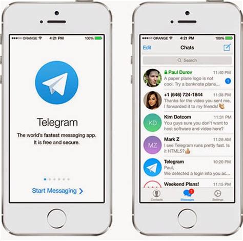 Используйте приложение Telegram на вашем iPhone