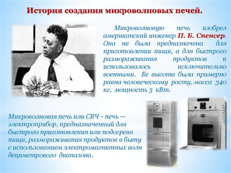 История и принцип работы микроволновых печей: развитие и принципы их функционирования